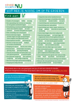 checklist prof