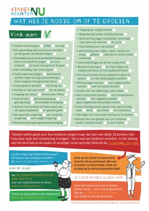 checklist ouders